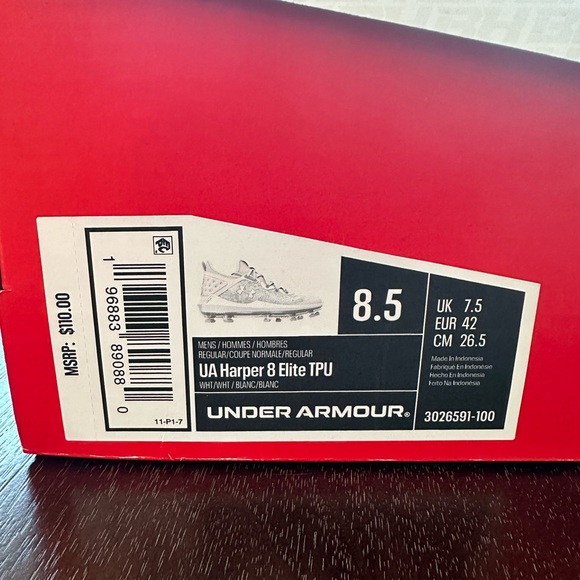 Under Armour UA Harper 8 Elite TPU - Picture 7 of 7